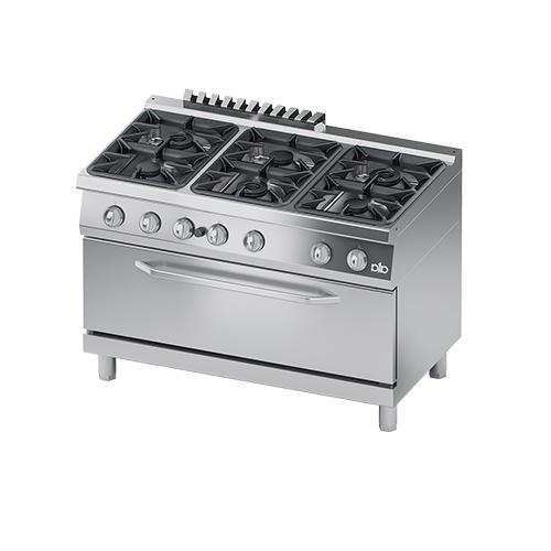 Плита газовая 6-ти конфорочная ATA K7GCU15FFM